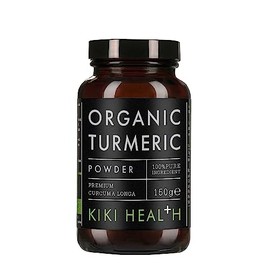 KIKI Health Premium Organic Turmeric Powder - Harness Power of Potent Curcumin Content - Ethically & Sustainably Sourced for Greener Planet - Empowering Your Well-being Naturally - 150g