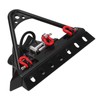 RC Front Bumper Winch Light Kit Iron Plastic High Hardness