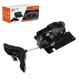 ISINSWIFT 924-528 Spare Tire Hoist Winch Carrier Fit for Ford F250 F350 Super Duty F450 F550 1999-2007 Replaces# 924-528, 924528, 6C3Z1A131AA