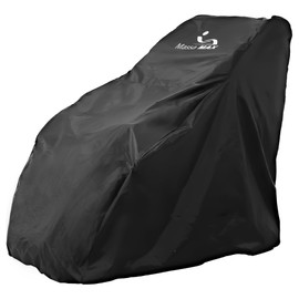 MassaMAX Massage Chair Protector with Secure Zipper, Durable & Pet-Friendly Design, Easy-Clean Black Cover