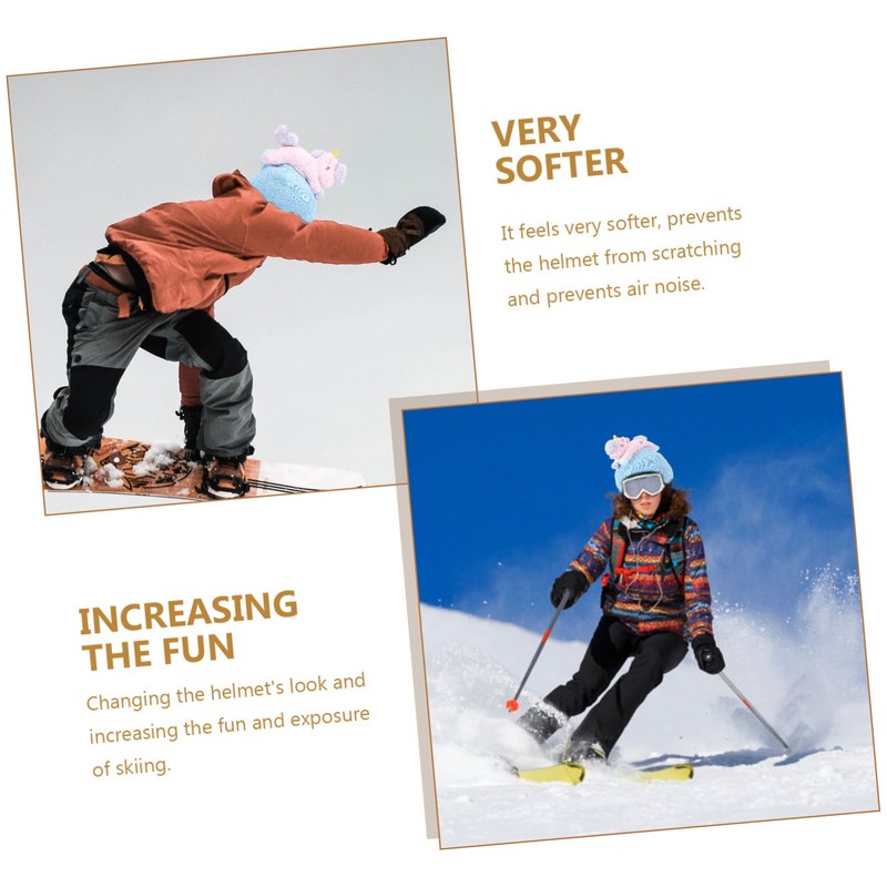 Gatuida Unicorn Design Ski Helmet Cover Snow Helmet Protector for