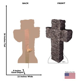 Advanced Graphics Cross Tombstone Life Size Cardboard Cutout Standup