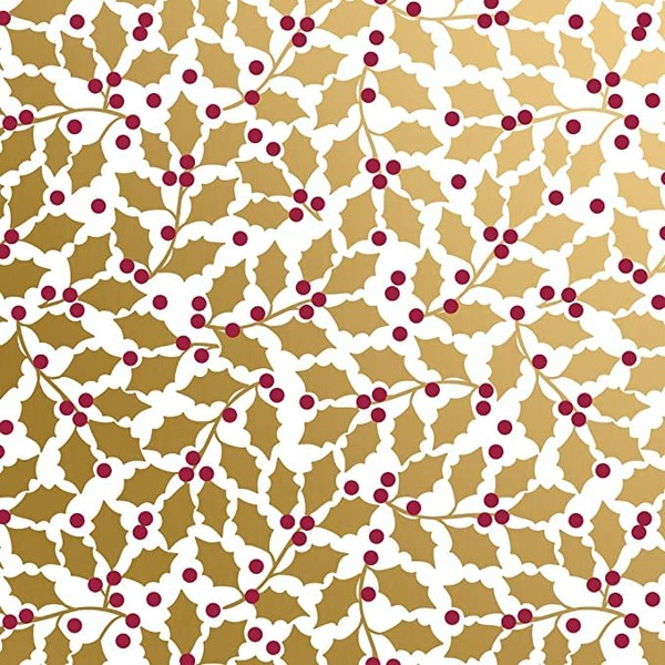 Jillson & Roberts Gift Wrapping Paper, Traditional Nutcracker, 6 Jumbo