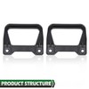 GRAND ORANGE Rear Grab Handle 2 Pack, Compatible with Yamaha