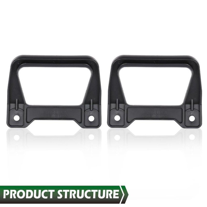 GRAND ORANGE Rear Grab Handle 2 Pack, Compatible with Yamaha