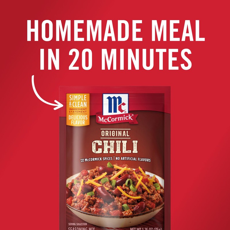 McCormick Original Chili Seasoning Mix, 1.25 oz