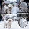 Namsan Small Dog Rain Umbrella, Windproof Rainproof Dog Umbrella with