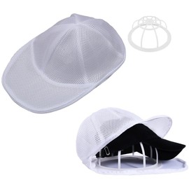 Set of 2 Cap, Exclusive Washing Net, Cap, Washer, Hat, Washer, Hat, Washable, Durable, Baseball, Golf, Hat, Net, Washer, Washer, Mesh, Hanging, Storage, For Adults and Children