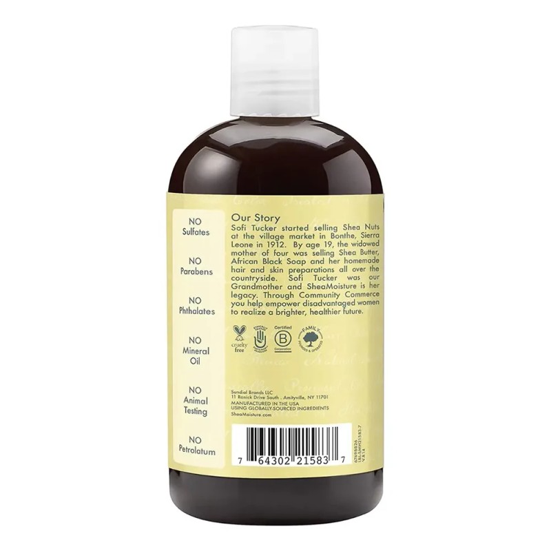 Shampoo Shea Moisture Jamaica Black Castor Oil Cabello Curl