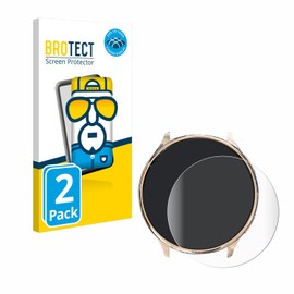 BROTECT Pack of 2 Full Cover Protective Film for Sanorum Smartwatch 1.39 Inch for Women Full Screen Screen Protector Film [3D Curved, Crystal Clear]