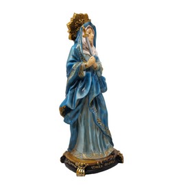 mrcjsales Virgen Siete Dolores de Maria 12" Resin Statue – Exquisite Religious Finish