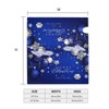 DADABULIU Christmas Mailbox Covers Xmas Blue Ball Fir Branch Snowflake