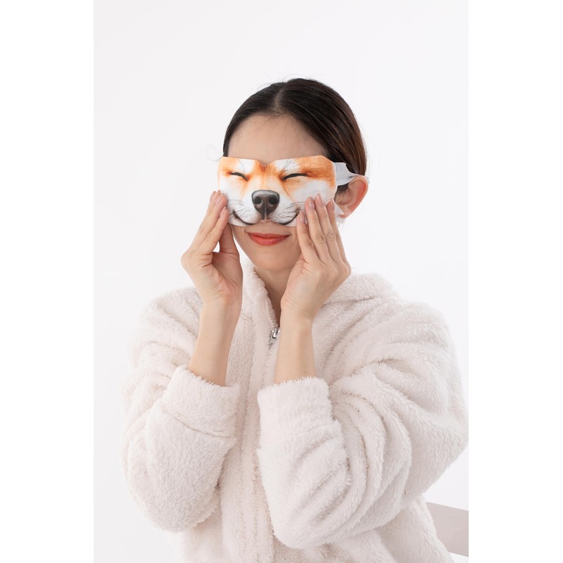 Global Japan Tired of Hot Animal Eye Mask, Pack of