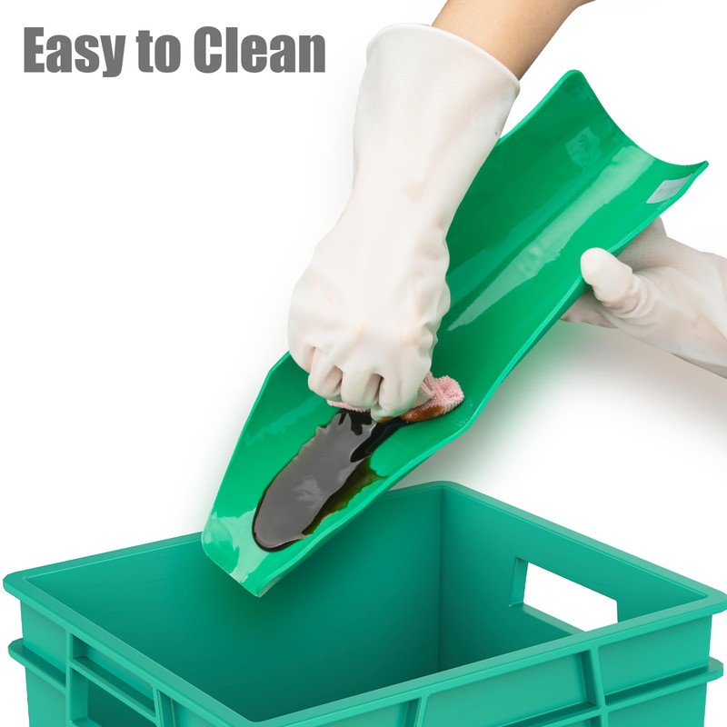 Flexible Moldable 3rd Gen Oil Funnel, Spill-Free Oil Change Tool,