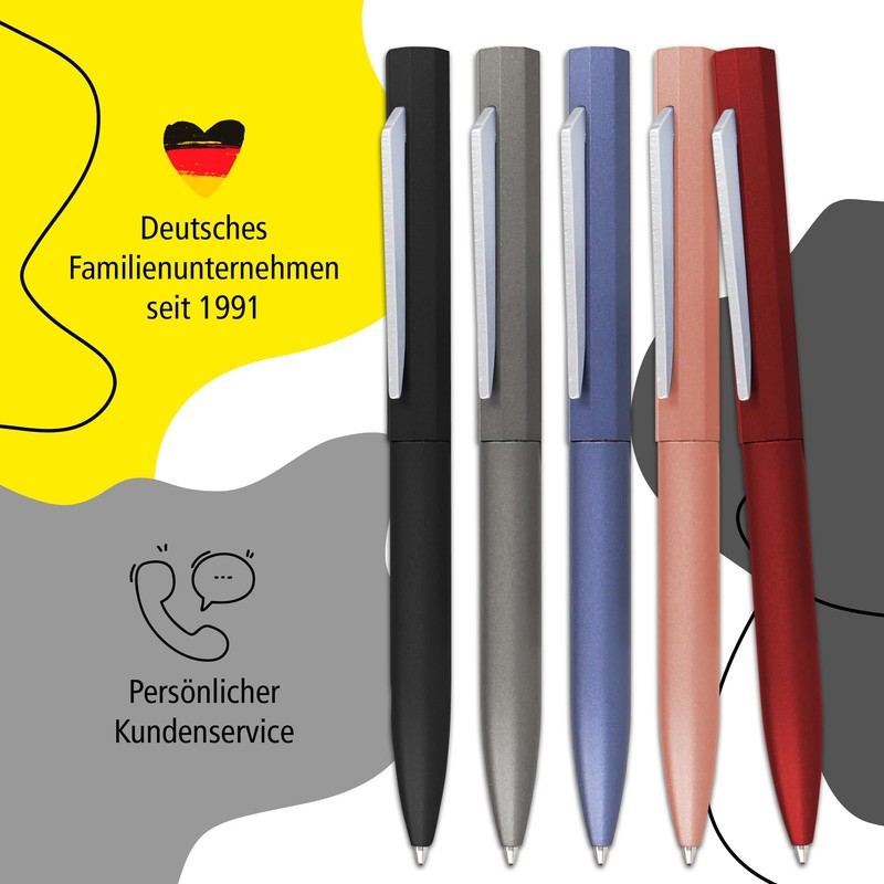 Online Octopus Ballpoint Pen, High-Quality Metal Ballpoint Pen, Rose Gold,