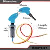 Amavoler 2 Wires Ignition Switch Key Starter Switch with 2
