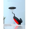 HEOUTY LED Bathroom Sink Faucet with Pull-Out Sprayer - 4