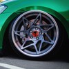 4 x Gel Sticker for Hub Caps, 60 mm Diameter,