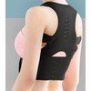 Posture Correction Band Shoulder and Waist Support Posture Corrector Black (with case)/L