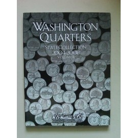 Washington State Quarters State Collection Folder 2004-2008 Volume 2