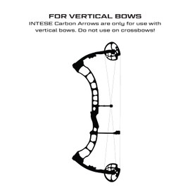 Killer Instinct Intense 3 Pack of Arrows with a 400 Spine, .005" Straightness. Cut to 29" Long and Weighing 256 Grains, These Arrows are Perfect for Deer Hunting!