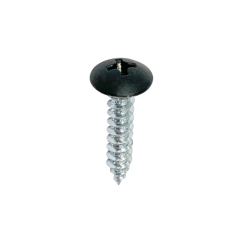 Daido Hanto Truss Head Tapping Screws, Black, Size M4 x