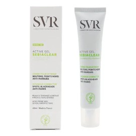 SVR Sebiaclear Active Gel Antiacné 40 ml para Piel Grasa                                                                                              