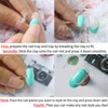 Gueiddi Reusable Nail Art Clay, Nail Glue Clay DIY Professional