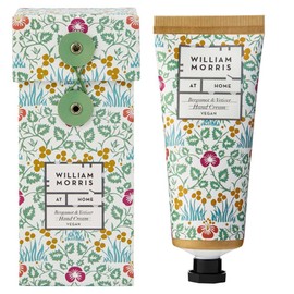 William Morris At Home Golden Lily Hand Cream | Vegan Hand Cream | Cruelty Free Small Hand Cream | Hand Cream For Women | Gifts for Women | Travel Hand Cream | 100 ml