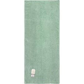 Hayashi FP494414 Face Towel with Loop, Approx. 13.4 x 31.5 inches (34 x 80 cm), Low Key Color, Khaki