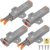 Jiayi Push to Open Door Latch, 4 Pack Push Open