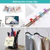40 PCS Sewing Clips, Plastic Sewing Clips for Fabric, Quilting