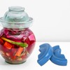 Vencer Wide Mouth Jar Split Fermentation Weight,Fermenting weights for Pickling
