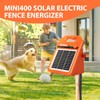 ANDMON MINI400 30 Miles Solar Electric Fence Charger, 0.4 Joule