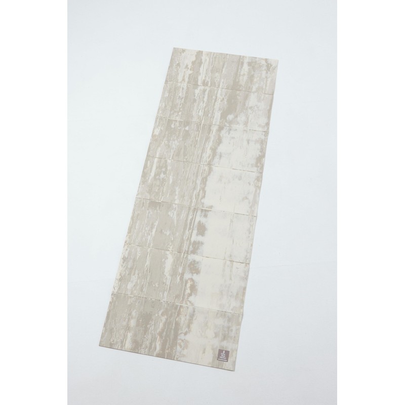 (Style Boat Market) aya Collaboration Folding Recovery Yoga Mat, Beige,
