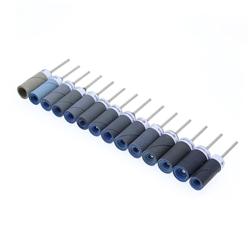 FUNOMOCYA Jewelry Polishing Tools 10pcs Sandpaper .35mm 800 Grit Sanding