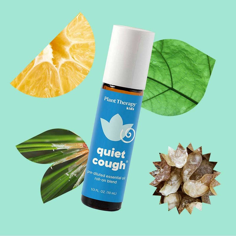 Plant Therapy Essential Oil Roll-On Blend - Quiet Cough, 10ml