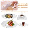 Pack of 10 Antibacterial Fridge Mat, Non-Slip Fridge Mat, Washable,