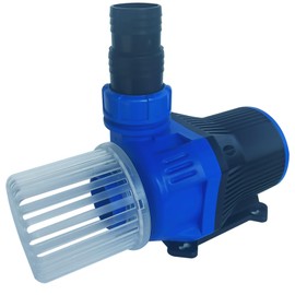 NEZO Aquarium Water Pump with Controller, Submersible and Inline Energy-saving Return Pump for Aquarium, Fresh/Sea Water Fish tank, Pond, Fountain, Waterfall, and Else (6075GPH)