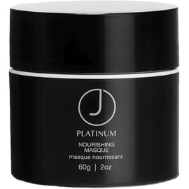 J Beverly Hills Platinum Nourishing Hair Mask with Lavender Oil for Hair Growth, 2 Oz