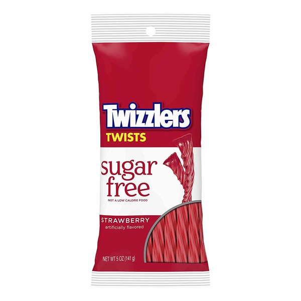 TWIZZLERS Sugar Free Strawberry Twists (5-Ounce Bag)