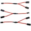 3 Pack - 6" / 150mm JR/Spektrum/Hitec Style Servo Y