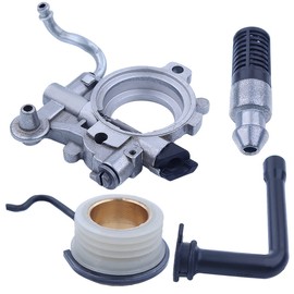 Mtanlo Oil Pump Oiler Worm Gear Line Kit For Stihl 044 MS440 MS 440 11286403205
