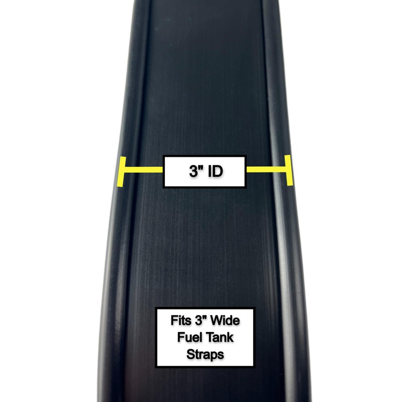 3" Fuel Tank Strap Isolator for All Makes of Semi
