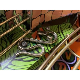 NEW!!! SOLID BRASS!! Indiana Jones Pinball Machine Snake Mod Version 2