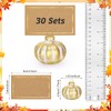 KEDEMAS Pumpkin Place Card Holder