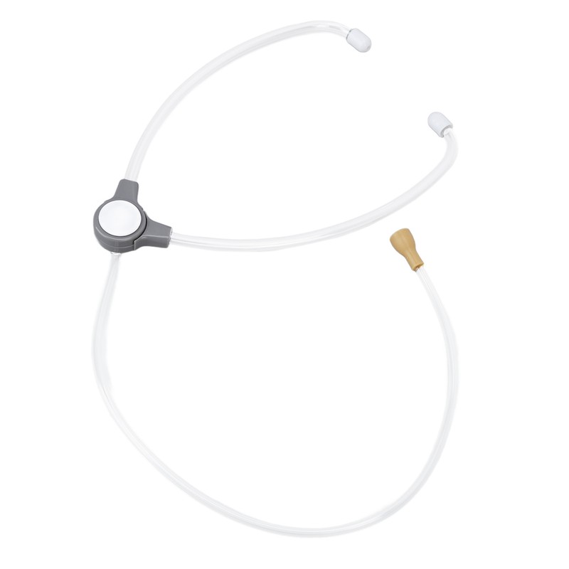 Stethoscope Transparent PP Dual Head Diagnostic Tool Accessory for Monitoring