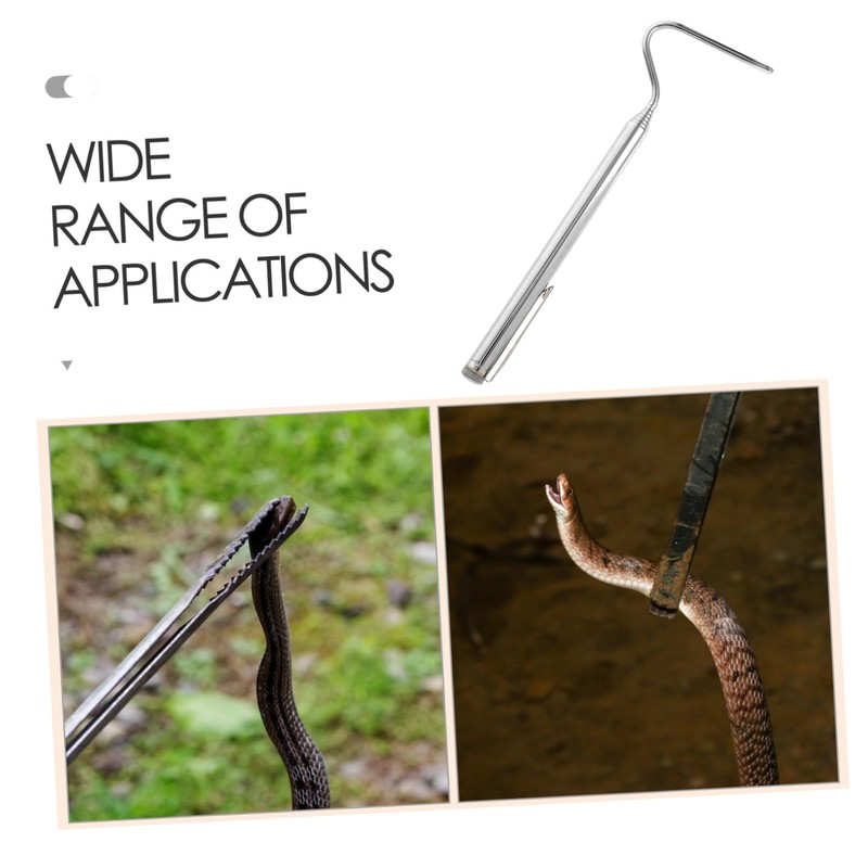 Levemolo Retractable Snake Hook Multi-Functional Snake Catching Tool Adjustable Length