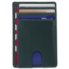 AMEHA Men's Minimalist Slim Wallet Front Pocket Genuine Leather RFID