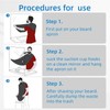 IALTMEI Beard Bib, Non-Stick Beard Apron, Waterproof Beard Trimming Catcher,